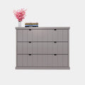 Kommode Vannes - 120x45x95H cm- 3 Soft-Close-Schubladen - modernes Design