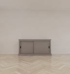 Sideboard Algarve 01 - 165x46x80H cm - 2 Schiebetüren - schlichtes Design