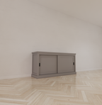 Sideboard Algarve 01 - 165x46x80H cm - 2 Schiebetüren - schlichtes Design
