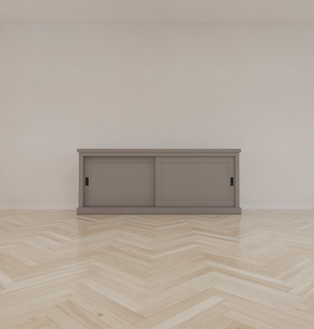 Sideboard Algarve 02 - 200x46x80H cm - 2 Schiebetüren - schlichtes Design