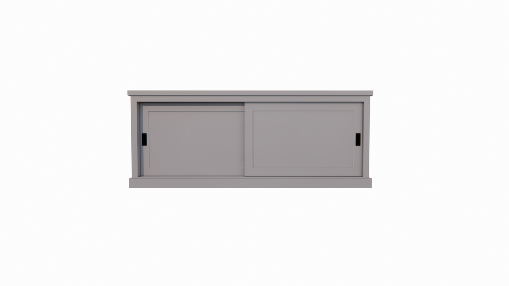 Sideboard Algarve 02 - 200x46x80H cm - 2 Schiebetüren - schlichtes Design