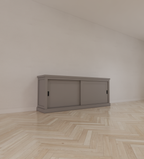 Sideboard Algarve 02 - 200x46x80H cm - 2 Schiebetüren - schlichtes Design