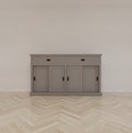Sideboard Algarve 04 - 190x46x110H cm - 4 Schiebetüren - 2 Soft-Close-Schubladen - schlankes Design - hohes Sideboard
