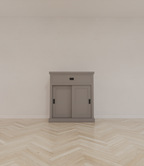 Sideboard Algarve 05 - 110x46x110H cm - 2 Schiebetüren - 1 Soft-Close-Schublade - schlichtes Design
