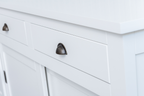 Sideboard Atlanta - 300x50x90H cm - 4 Soft-Close-Schubladen - 4 geschlossene Schiebetüren