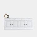 Brela Sideboard - 230x45x95H cm - 4 Schubladen - 4 Flügeltüren