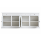 Brela Sideboard - 230x45x95H cm - 4 Schubladen - 4 Flügeltüren