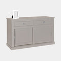 Sideboard Island 04 -160x50x90H cm - 2 Schubladen - 2 Schiebetüren
