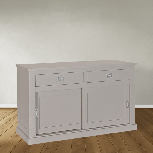 Sideboard Island 04 -160x50x90H cm - 2 Schubladen - 2 Schiebetüren