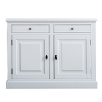 Sideboard Kroatien - 126x45x95H cm - 2 Schubladen - 2 Flügeltüren