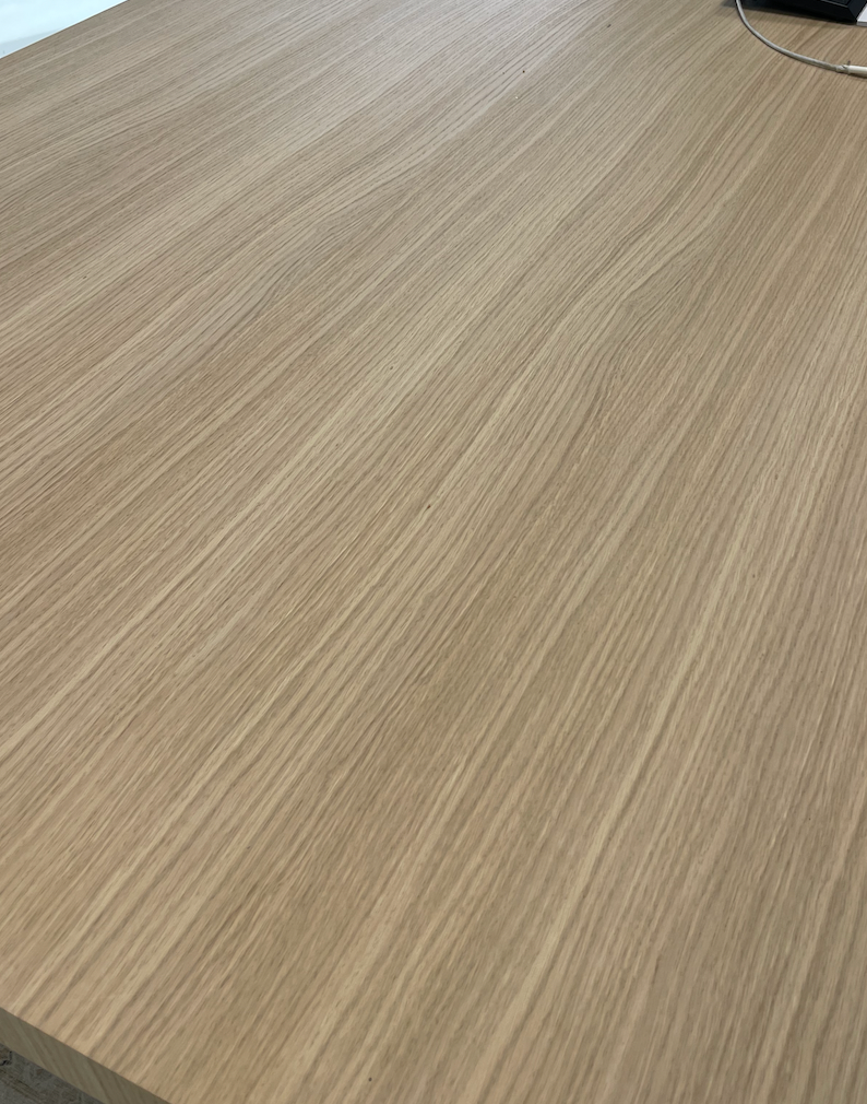 Sidney Sideboard - 220x45x80H cm - schlichtes Design - helle Eiche - 2 grifflose Türen - 3 grifflose Schubladen