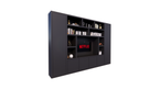 TV-Fachschrank Austin - 350x40x240H cm - offene Fächer - 6 grifflose geschlossene Türen - TV-Fach - Cinewall - schlankes Design