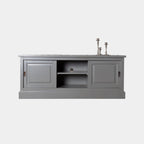 Avignon TV Sideboard - 150x48x60H cm - 2 Schiebetüren - offenes Mittelfach - mit Kabeldurchlass
