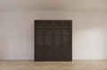 Bayonne Vitrine - 200x50x220H cm - Push-to-open Türen