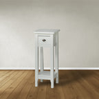 Beistelltisch Deux - 30x30x80H cm - 1 Schublade - 1 Ablage