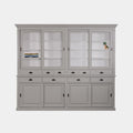 Buffetschrank Belgrad - 240x50x230H cm - 8 Schiebetüren - 10 Soft-Close-Schubladen