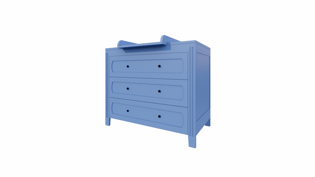 Blora Kommode - 100x55x90H cm - 3 Soft-Close-Schubladen - auf Beinen