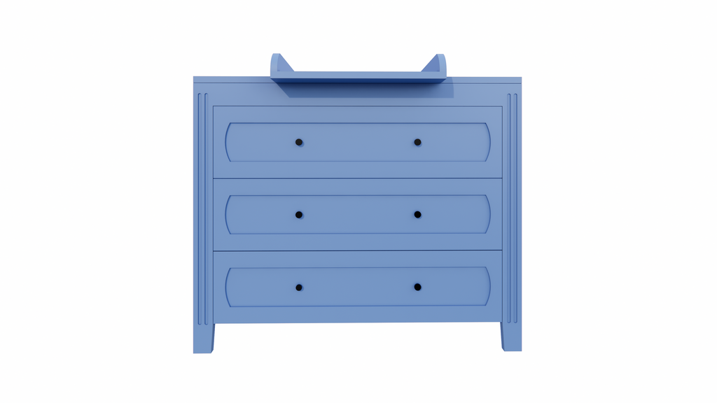 Blora Kommode - 100x55x90H cm - 3 Soft-Close-Schubladen - auf Beinen