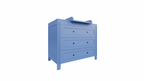 Blora Kommode - 100x55x90H cm - 3 Soft-Close-Schubladen - auf Beinen