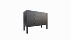Kommode/Kommode - 120x50x90H cm - 3 Soft-Close-Schubladen - auf Beinen