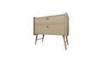 Bowen Sideboard - 100x55x90H cm - 2 Soft-Close-Schubladen - auf runden Holzbeinen