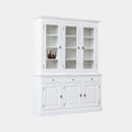 Buffetschrank Santa Fe - 177x45x230H cm - 3 Vitrinentüren mit Scharnieren - 3 Schubladen mit Soft Close - 3 geschlossene Türen mit Scharnieren - 8 Einlegeböden - verstellbare Einlegeböden