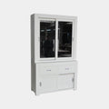 Buffetschrank Hawai 02 - 130x50x220H cm - schlankes Design - 4 Schiebetüren - 2 Soft-Close-Schubladen