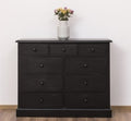 Kommode Naxos - 120x50x100H cm - 9 Soft-Close-Schubladen