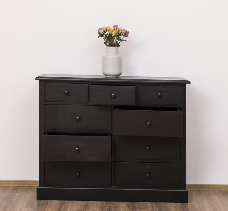Kommode Naxos - 120x50x100H cm - 9 Soft-Close-Schubladen