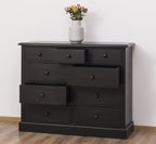 Kommode Naxos - 120x50x100H cm - 9 Soft-Close-Schubladen