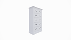 Kommode Crato - 70x35x130H cm - 5 Soft-Close-Schubladen