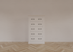 Kommode Crato - 70x35x130H cm - 5 Soft-Close-Schubladen