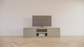 Dax TV-Sideboard - 160x40x40H cm - push-to-open Türen - 2 offene Fächer - 4cm Fachbodenstärke