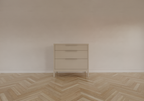 Kommode Demak 95cm - 95x50x90H cm - auf Beinen - 3 Soft-Close-Schubladen