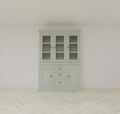 Buffetschrank Foggia 03 - 160x48x225H cm - 3 Schranktüren - 3 Soft-Close-Schubladen - 2 geschlossene Türen - rustikaler/klassischer Dekorrahmen