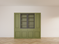 Formia Buffetschrank - 240x50x230H cm - Stahltüren - push-to-open Türen und Schubladen