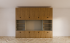 Fernsehschrank hermanus - 300x40x250H cm - Ausführung Eiche - Preis auf Anfrage