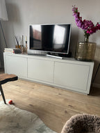 TV-Sideboard Ibiza 07 - 180x45x60H cm - 3 push-to-open Türen - schlankes Design - grifflose Türen