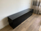 Ibiza 08 TV-Sideboard - 220x45x60H cm - 4 push-to-open Türen - schlankes Design - grifflose Türen