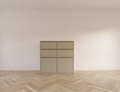 Kommode Izmir - 120x60x115H cm - grifflose Soft-Close-Schubladen - schlichte Ausführung