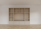 Jose Fachschrank - 300x40x240H cm - 4 push-to-open Türen