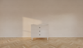 Kommode Jundah - 100x55x90H cm - 3 Soft-Close-Schubladen - auf Beinen