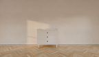 Kommode Jundah - 100x55x90H cm - 3 Soft-Close-Schubladen - auf Beinen