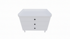 Kommode Jundah - 100x55x90H cm - 3 Soft-Close-Schubladen - auf Beinen