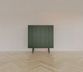 Anrichte/Dienstbotenschrank - 100x40x110H cm - 2 Türen zum Aufschieben - auf Beinen