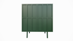 Anrichte/Dienstbotenschrank - 100x40x110H cm - 2 Türen zum Aufschieben - auf Beinen