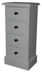 Kommode Neapel - 38x27x78H cm - 4 Schubladen