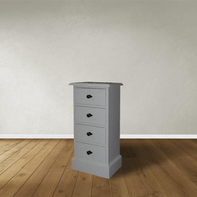 Kommode Neapel - 38x27x78H cm - 4 Schubladen