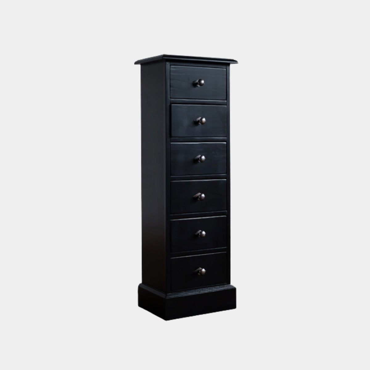 Kommode Palermo - 38x27x111H cm - 6 Schubladen