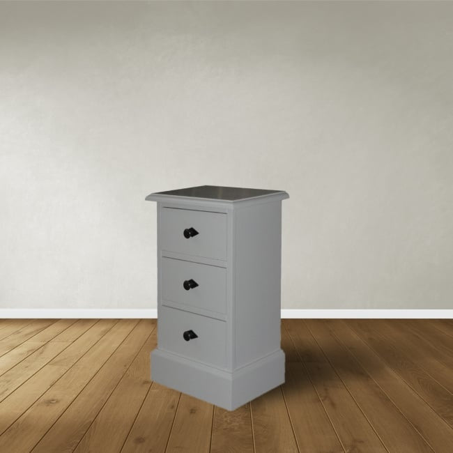 Kommode Parma - 38x27x62H cm - 3 Schubladen